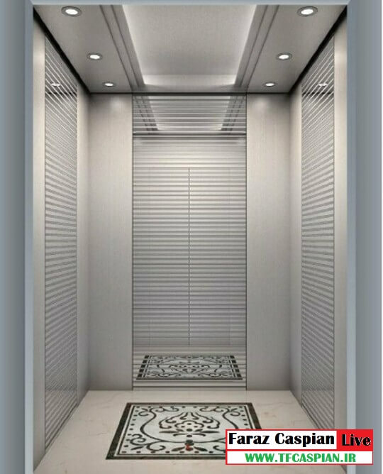 کابین تمام استیل آسانسور